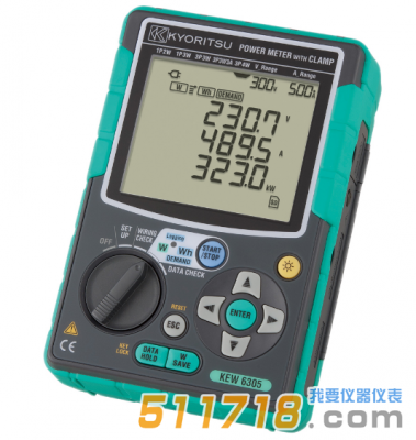 日本KYORITSU(共立) KEW 6305電能質量分析儀