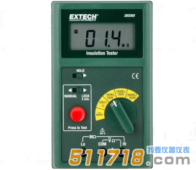 美國(guó)EXTECH 380360兆歐表