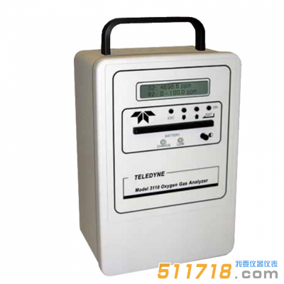 美國Teledyne 3110便攜數字微量常量氧測定儀