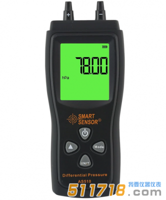 希瑪SMART SENSOR AS510差壓表