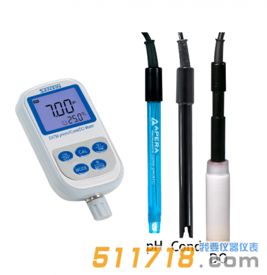 SX736便攜式pH/電導(dǎo)率/溶解氧儀