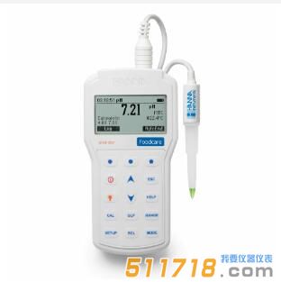 意大利HANNA(哈納)HI98161便攜式pH-mV-oCoF測定儀【食品乳制品】