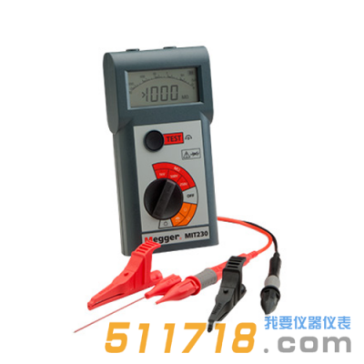 美國Megger MIT200系列絕緣和連續性測試儀