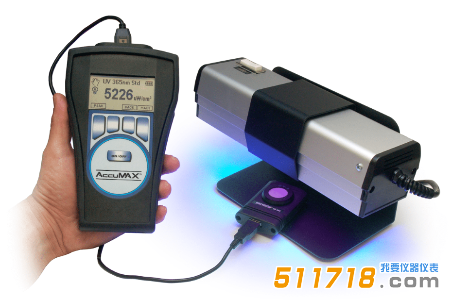 美國Spectronics AccuMAX系列實驗室照度計.png