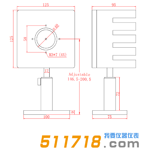 200F-CB-40自然冷卻型熱電式激光功率計探頭產(chǎn)品規(guī)格.png